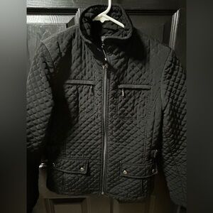 Gallery Women’s Black Quilted Jacket